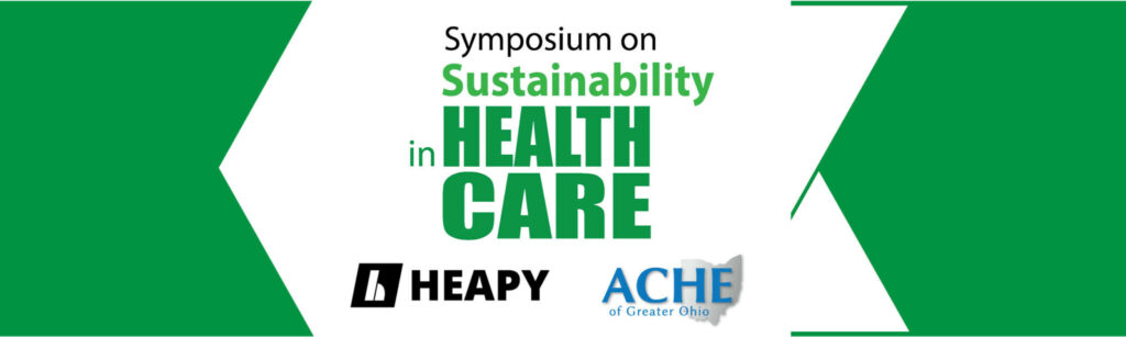 HEAPY Symposium on Sustainability in Healthcare Event graphic