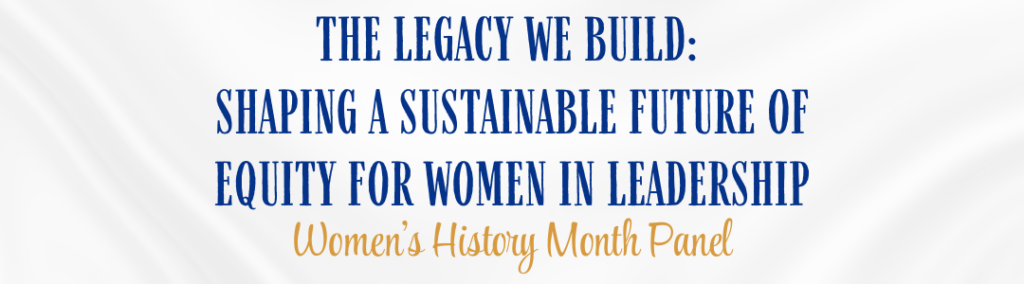 women in healthcare event graphic